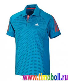 Теннисная рубашка Adidas TT Atake Polo Men (голубой)